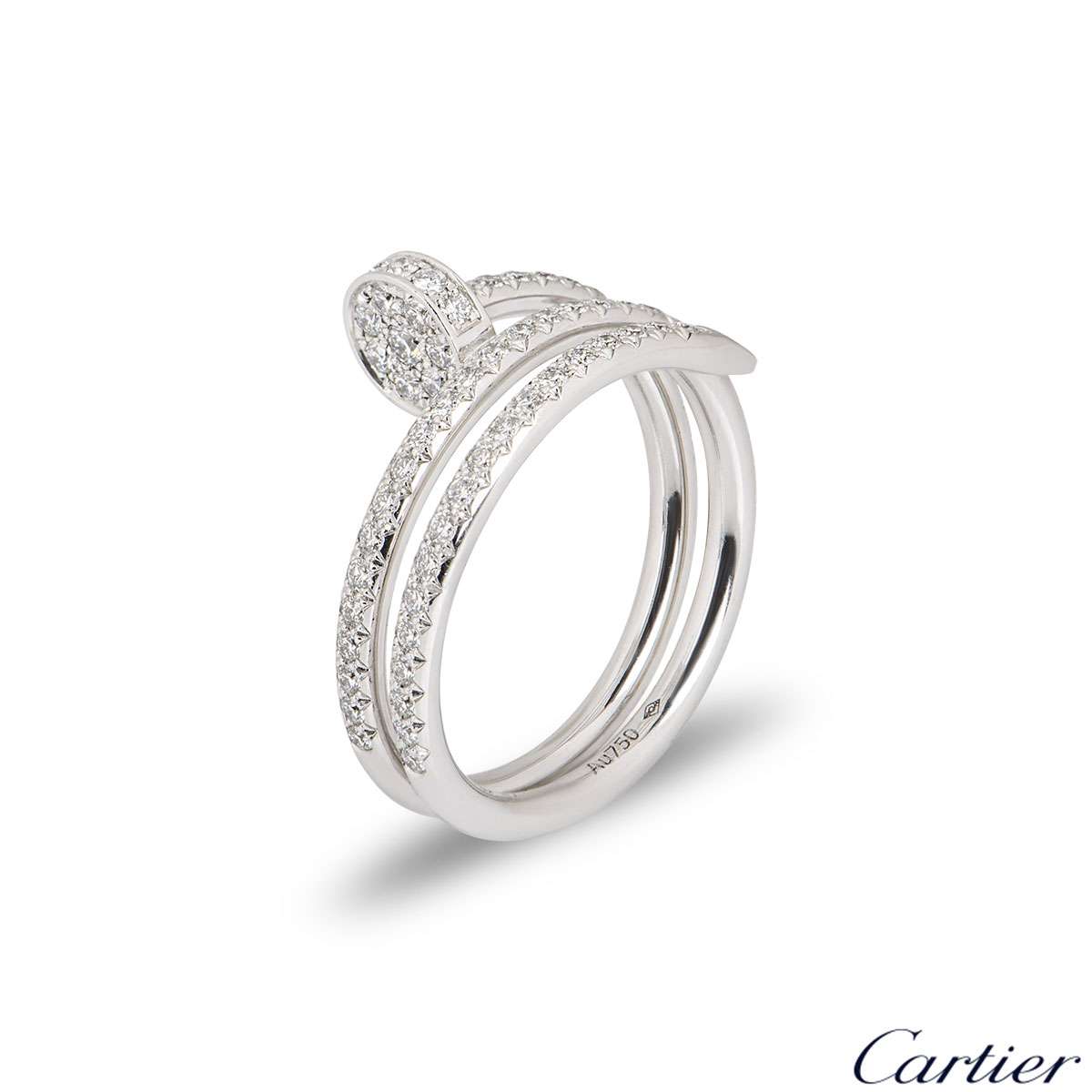Cartier shop pin ring
